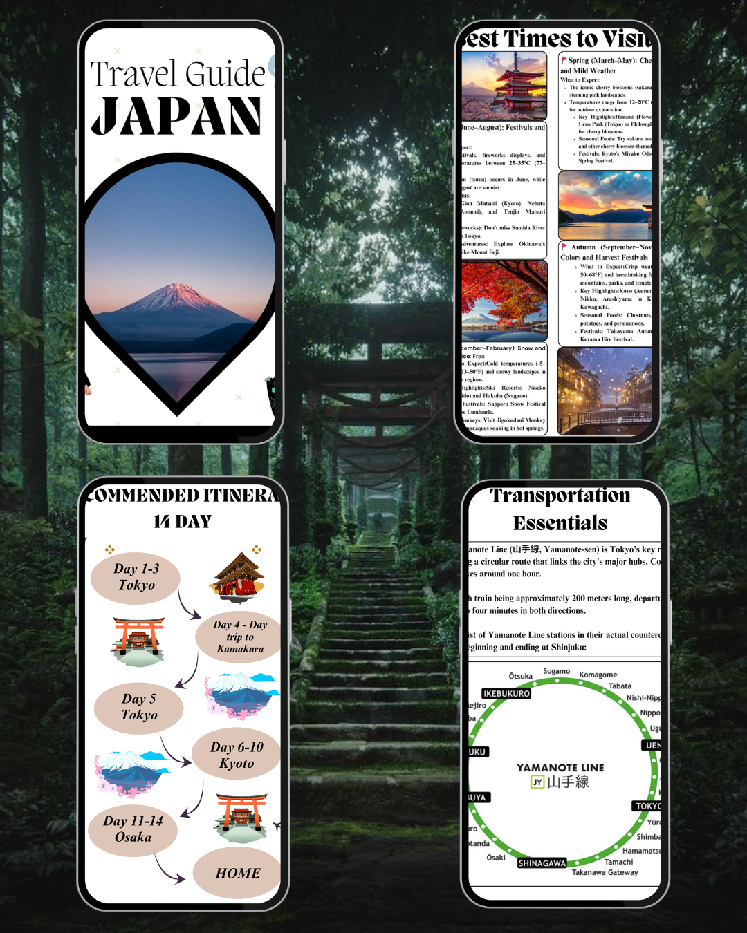 Japan Like Never Before - Travel Book (Ebook)