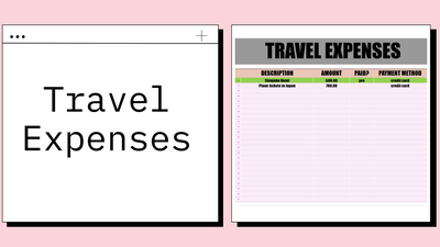 The Ultimate Travel Planner – Your Perfect Companion for Adventures! (Google sheet)